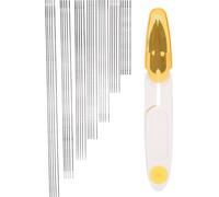 Aiguille à perler,Aiguille à perler d'ouverture,Aiguille à perler faite à la main,Aiguille à perler DIY,Aiguille à perler pour collier,Aiguilles