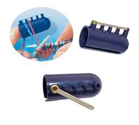 Aiguille À Tricoter 1 Pièce, Dé À Coudre Tressé, Outil D'assistant Jacquard, Accessoires De Couture, Accessoires De Tricot