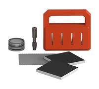 Aiguille Aérographe Réparation | Kit de Restauration pour Pistolet à Peinture - Affûteuse Manuelle pour Salon de Coiffure Réparation Automobile Maquette Décor de Gâteau Maquillage