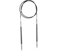 Aiguille Circulaire Fixe Karbonz Knitpro 80 Cm 3,5mm - 41186