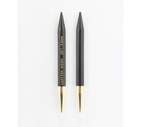 AIGUILLE CIRCULAIRE INTERCHANG ÉBÈNE 10CM - 8MM 350152