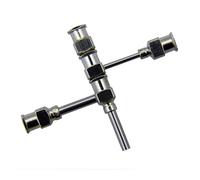 Aiguille coaxiale à trois tubes for impression, aiguille d'électrofilage, fusion de la pointe d'aiguille, procédé humide, noyau à coque et noyau à peau, fibre creuse(3-seat Note model)