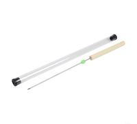 Aiguille d'appât de pêche, outil d'appât avec aiguilles à gaz pour une pénétration rapide, filetage facile des vers de terre, matériel essentiel pour les pêcheurs à la ligne