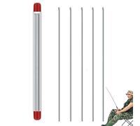 Aiguille d'appât - Ensemble de crochets pour 5 pièces, outil de plate-forme en acier inoxydable, aiguille creuse résistante avec fonction de perceuse facile | Équipement pour les amateurs d'al