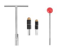 Aiguille d'arrêt d'eau pour tuyaux PPR - Outil de réparation de fuite à chaud avec caoutchouc d'expansion pour anneau, compatible avec tubes de 1,27 cm, 3/4 po et 2,5 cm, avec clé et bouchons (a)