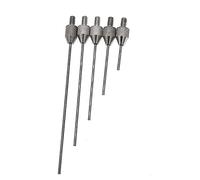 Aiguille de contact en carbure pour indicateur de cadran - Filetage M2,5 - Diamètre de 1 mm - Tige en carbure