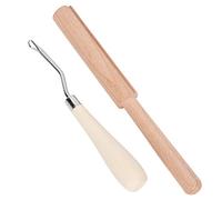 Aiguille de crochet de tapis bien faite, outil de crochet de loquet plié, belle forte pratique pour créer de beaux tapis artisanat cheveux tissage tresse cheveux