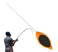 Aiguille de gréement de pêche - Outil d'enfile-appât ABS, aiguille compacte à crochet à la carpe, construction en acier inoxydable résistant | Outil de gréement de bouillettes à vis sans fin pour la