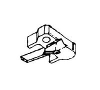 Aiguille de lecture - Marque inconnue - DN 320/325/N 75 - Pointe diamant - Pour cellule phono - Compatible DN320/325