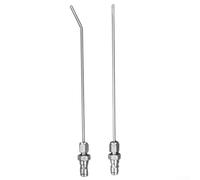 Aiguille de nettoyage haute pression compatible avec raccords rapides standard pour pièces intérieures d'appareils et travaux de couture de jardin (longue)