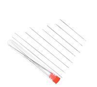 Aiguille de Perles de Rocaille, Perles Fines, Grands Yeux, Outils de Broderie pour les Créateurs de Bijoux Faits à la Main, Paquet de 8 Aiguilles à Perles de Différentes Tailles