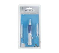 Milward Aiguille de poinçon interchangeable laiton assortie 12 tailles (1,3/1,6/2,2 mm)