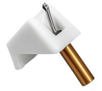 Aiguille de rechange pour pickering pour tle TLC pour stanton D71EE pour plastique blanc - Remplacement pour stylet de 15 mm pour tourne-disque vinyle - Aiguille compatible pour tourne-disque Stanton