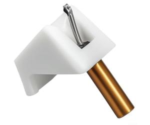 Aiguille de rechange pour pickering pour tle TLC pour stanton D71EE pour plastique blanc - Remplacement pour stylet de 15 mm pour tourne-disque vinyle - Aiguille compatible pour tourne-disque Stanton