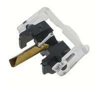Aiguille de rechange pour tourne-disque M44G M44-7 M55E en alliage d'aluminium pour tourne-disque - Noir