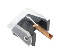 Aiguille de rechange pour tourne-disque vinyle Philip GP400 II 500 II 401 II - Noir