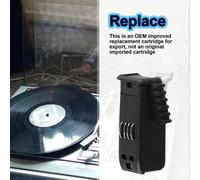Aiguille de remplacement compatible avec les platines vinyles Philips GP315, GP215, GP214, 22AF200 et AF887.
