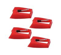 Aiguille de remplacement compatible avec platine vinyle Ion Jenson Crosley Victrola Sylvania - Lot de 4
