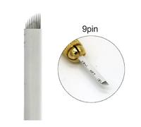 Aiguille De Tatouage Pour Microblading,10/20/100 Pièces,Pour Maquillage En Continu,Illac 7/9/11/12/14/16/18 - Type 20pcs-9pin