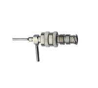 Aiguille d'électrofilage coaxiale 18G/13G avec buse d'impression stationnaire à fibre creuse