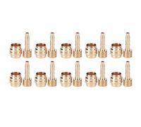 Aiguille d'huile de vélo têtes d'olive 10 ensembles sac pièces de réparation de frein en cuivre usiné CNC professionnel pour vélos Magura MT2 MT4 MT6 MT8 ajustement de précision