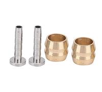 Aiguille d'huile de vélo VTT tête d'olive en laiton en acier inoxydable BH90 accessoire de tuyau d'huile de frein tuyau de disque anneau de pression Kit de frein en T pour les