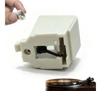 Aiguille Diamant pour Platine Vinyle, Accessoire Compatible avec pour Audio Technica, Cellule de Remplacement pour Tourne-Disque pour LP.