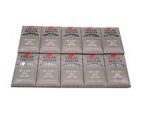 Aiguille d'orgue dans Une boîte en Plastique Transparent CKPSMS - 100 pièces compatibles avec/Remplacement pour Machine à Coudre Singer 20U Aiguilles Zigzag (DPX5 16/100)