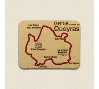 AIGUILLE DU SUD - Idées Cadeaux - Magnet Gr 58 Tour Du Queyras - Porte Cles | Aiguille Du Sud - unisex