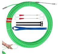 Aiguille Electricien,10m Aiguille Electricien Rigide,Tire Fils Electrique,Tire Fils Electrique Aiguille,Spirale Tire Fil,Enfile-câble,De Fil Électrique Tirant Tête Flexible de Guidage