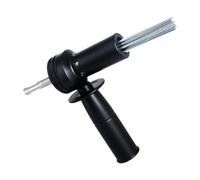 Aiguille électrique à 18 aiguilles pour outils lourds - Adaptateur pour scaleur d'aiguilles - Pour structurer, préparation de carrelage, sol, construction, perçage, nettoyage, bricolage, atelier