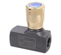 Aiguille industrielle 1/2" et 3/8" Port Régulateur réglable avec joint étanche pour systèmes de tuyauterie Hydraulique Flow Control Aiguille Valves à aiguille