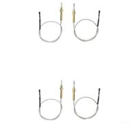 Aiguille Ionisation pour gaz pour cuivre Montage Aiguille Ionisation | pour câble flexible 37cm, compatibilité large, étincelle , montage simple, résistance thermique(37cm 2*Ignition+Induction)