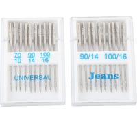 Aiguille pour machine à coudre 10 14 16 90 Taille Outils ménagers assortis Accessoires de rechange