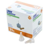 Aiguille pour stylo à insuline Europen - 31G - 0.25 x 8 mm