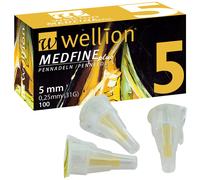 Aiguille pour stylo à insuline Wellion Medfine Plus - 31G - 0.25 x 5 mm