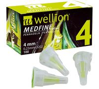 Aiguille pour stylo à insuline Wellion Medfine Plus - 32G - 0.23 x 4 mm