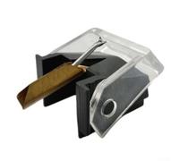 Aiguille pour tourne-disque Philip 500 II 946 D65 LP pour | Compatible avec GP400 II, 401 II, ajustement sans couture, matériau ABS noir, performance audio optimale