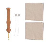 Aiguille Punch Résistante à L'usure, Outil Artisanat DIY Durable et Solide, Kit Couture et Feutrage - Confort d'Utilisation, Efficace et Simple, Idéal Débutants en Broderie