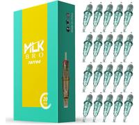 Aiguille Tatouage 11rl 20 Pièces, Cartouche Tatouage #10 Round Liner 0,30mm Maquillage Permanent Smp Tattoo Needles, Stérilisée Professionnelle Aiguilles Tatouage Pour Machine A Tatouer (101[Z1803]