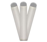 Aiguille Tebori de tatouage à ligne fine de 0,15 mm lames flexibles de Microblading U-Nano aiguilles en acier inoxydable 21U pour maquillage permanent stylo manuel 3D Nano pour sourcils (20PCS 21U)