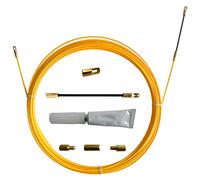 Aiguille tire-fil SNAKE en fibre de verre Ø3 mm, 30 mètres. Avec kit de réparation