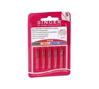 Pack de 10 aiguilles tout tissus Singer pour machine à coudre