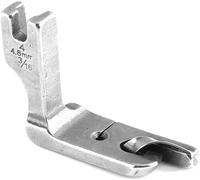 Aiguille unique industrielle universelle -graisse -machine à coudre au lit ourlet roulé -pied presseur (4,8 mm)