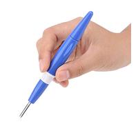 Aiguilles à broder de qualité supérieure - Pour le bricolage - Sans effort - Un motif avec légèreté - Idéal pour les amateurs de broderie (BLUE)