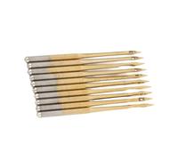 Aiguilles à Coudre, 10 Pièces/ensemble d'Aiguilles DBx1 6 Types d'Aiguilles Métalliques pour Machine à Coudre Industrielle, Kit Mixte d'accessoires pour la Maison ou la
