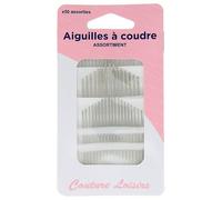 Aiguilles À Coudre - Tailles Assorties (50 Pièces) Mercerie Couture Fils Coudre Broderie Canevas Points De Croix Loisirs Créatifs Main Travaux Manuels