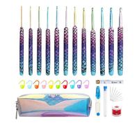 Aiguilles À Crochet | Fournitures Pour La Et Le Tricot - Set D'Aiguilles À Crochet | Pour la Confection de Tapis et d'Écharpes, la Fabrication de Poupées et le Tissage de Couvertures