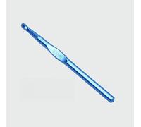 Aiguilles à crochet multicolores en aluminium pour travaux manuels, robes, dentelles, vêtements au crochet, décorations et têtes de tricot auxiliaires (9 mm)