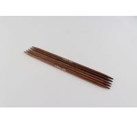 KnitPro 31028 Ginger Jeu d'aiguilles en Bois Naturel/Marron 20 cm 4,5 mm, Natur/Braun, 20cm, 4,5mm